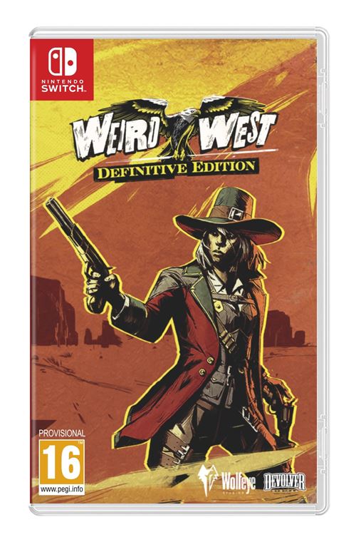 Pochette avant du jeu Weird West: Definitive Edition Nintendo Switch