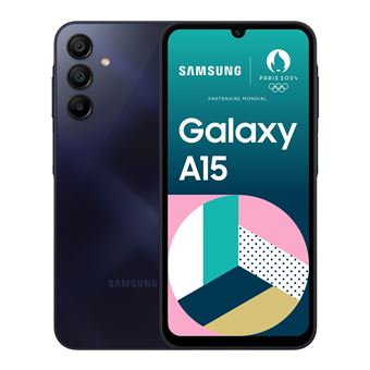 Smartphone Samsung Galaxy A15 Double nano SIM 128 Go 6.5" Brave Black - 1