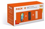 Pack Smartphone Xiaomi Redmi 10C 6.71" Double SIM 64 Go Gris Graphite + Coque + Protection d'écran en verre trempé