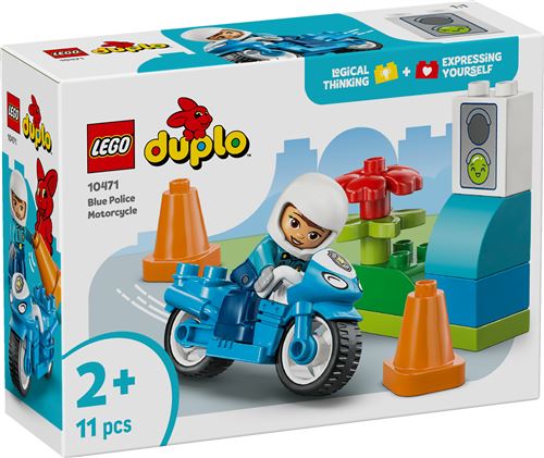 LEGO® DUPLO® Town 10471 La moto de police