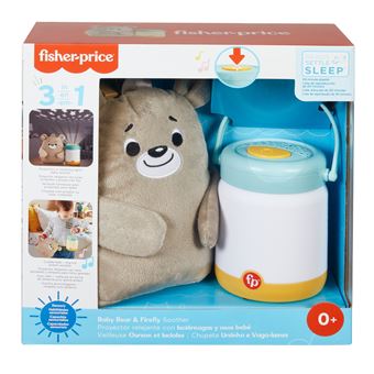 Veilleuse Fisher Price Ourson et Lucioles - 1