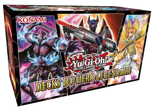 Yu-Gi-Oh – Deck de Structure FR Réédition Konami Neuf L/'Assaut des Héros