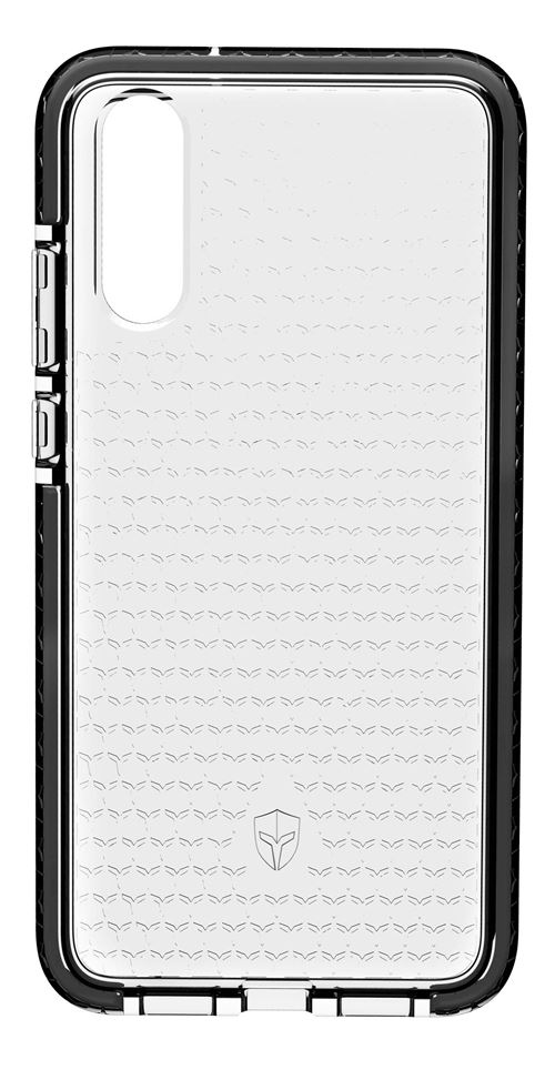FORCE CASE COVER NEW LIFE HUAWEI P20 TRANSPARENT BLACK