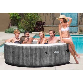 Spa gonflable PureSpa Baltik rond Bulles 6 places - Intex