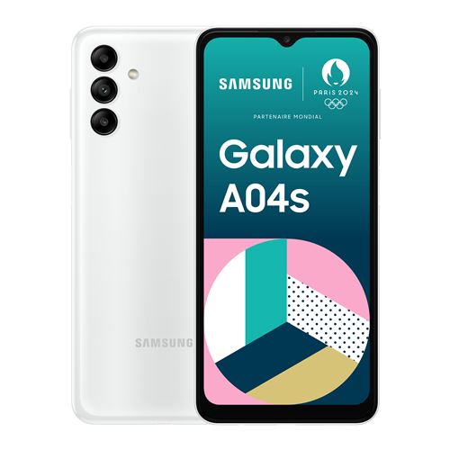 Smartphone Samsung Galaxy A04s 6,5 Double SIM 32Go Blanc