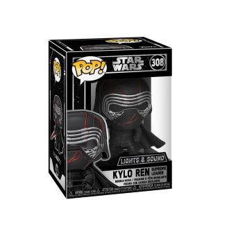 Figurine Funko Pop Star Wars Lights et sound Kylo Ren