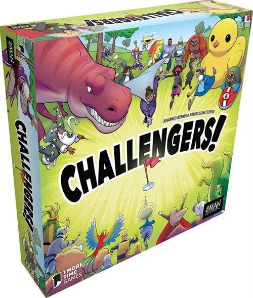 Boite de Jeu d’ambiance Asmodee Challengers