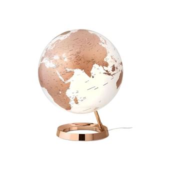 Globe terrestre iGlobe lumineux Cuivre métal