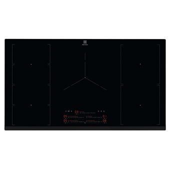 Table Induction SÉRIE 600 FLEX - Gamme:FlexiBridge - Technologie de chauffe de la table:Induction - Largeur (mm):910 - 5 foyers - Zone gauche en surface de cuisson totale - Zone Modulable Droide (L x l):22.3x22 - Zone Modulable Gauche (L x l):45.87x21.4 - 1