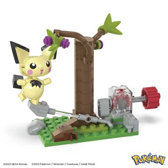 Jeu de construction Mega Bloks Pokémon Pichu Aventure en Forêt