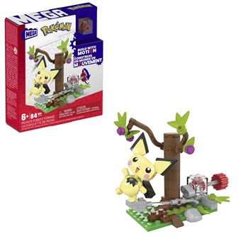 Jeu de construction Mega Bloks Pokémon Pichu Aventure en Forêt