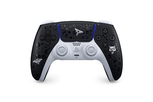 Manette Sans Fil Sony Dualsense® Edition Limitée The Last Of Us™ Noir Et Blanc Pour Ps5 Et Pc