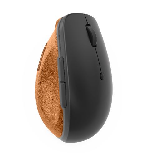 Lenovo Gris Go Wireless Vertical Souris Ergonomique Sans Fil Optique Bois 6 Boutons 2400 Dpi Ergonomique - Image 3