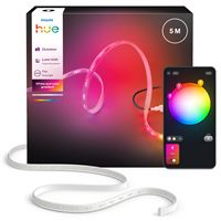 Ruban lumineux Philips Hue Lightstrip Flux extérieur 5 m Blanc