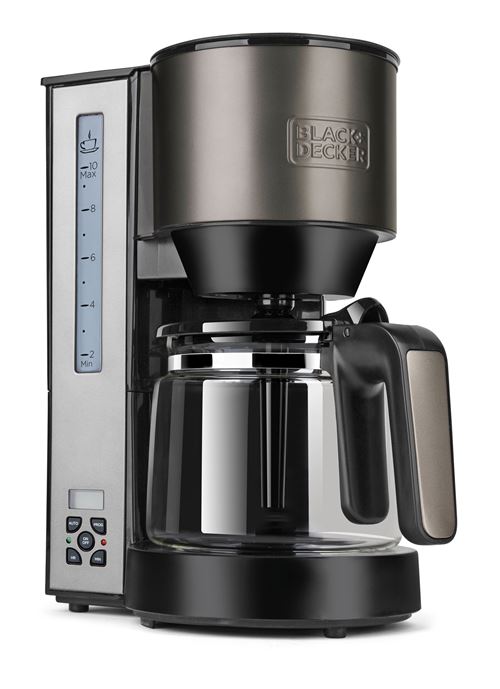 Cafetière à filtre Black+Decker BXCO1000E 1000 W Noir et Gris