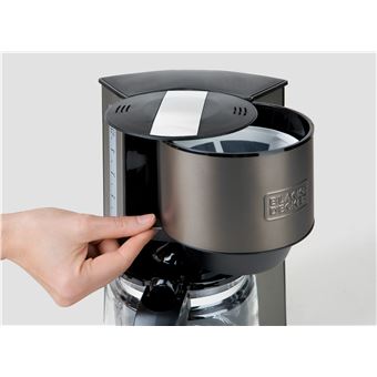 Cafetière à filtre Black+Decker BXCO1000E 1000 W Noir et Gris