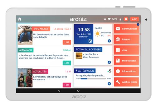 Tablette tactile Tikeasy Ardoiz v3 10 1 4G 63 Go - vue 1