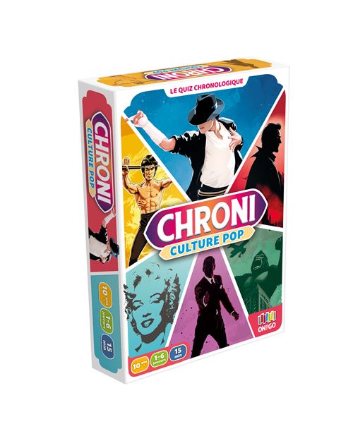 Boite de Jeu d'ambiance On the go editions Chroni Culture Pop