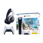 Pack PS5 Horizon + DualSense Blanc + Casque Pulse 3D Blanc