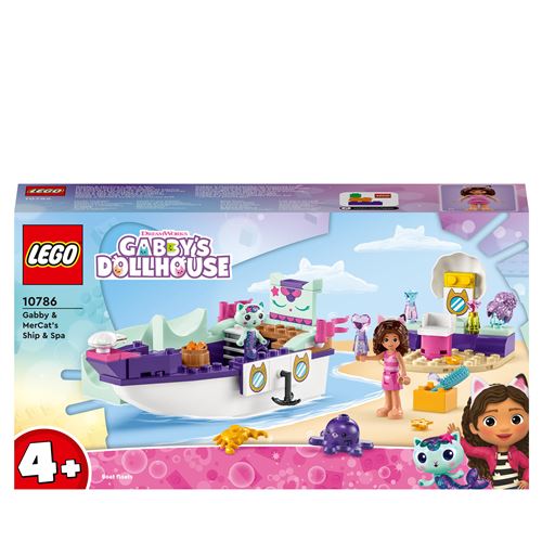 LEGO® Gabby et la maison magique 10786 Le Bateau et le Spa de Gabby et Marine