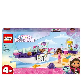 LEGO® Gabby et la maison magique 10786 Le Bateau et le Spa de Gabby et Marine