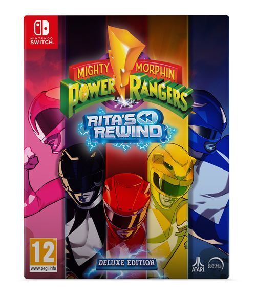 Mighty Morphin Power Rangers Rita s Rewind Deluxe Edition Nintendo Switch