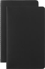 Set de 2 cahiers grand format Smart Moleskine Lignés Noir