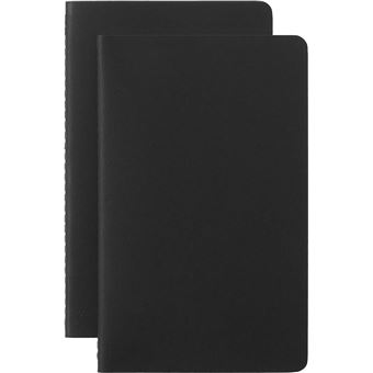 Set de 2 cahiers grand format Smart Moleskine Lignés Noir