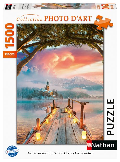 Puzzle Nathan Horizon enchanté Diego Hernandez 1500 pièces