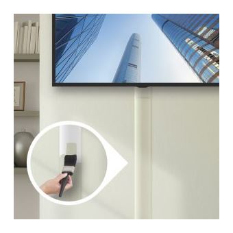 Cache Prise TV/RADIO RIVO – Blanc Pur RAL 9010, Double, 339317181