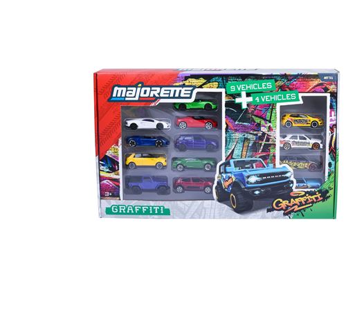 Smoby Majorette - Majo Sl Set13pcs Graffiti 9+4 Exclu - Des 3 Ans - Image 3
