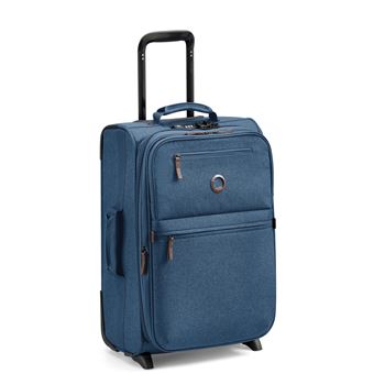 Valise cabine Delsey Maubert 2.0 55 cm Bleu