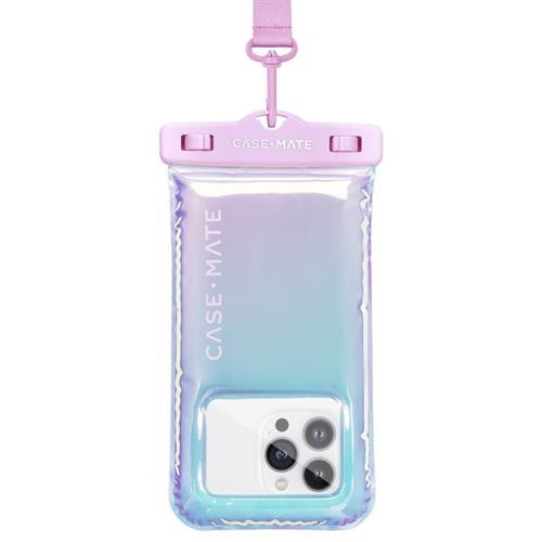Etui Étanche Waterproof Pour Téléphone Mobile Case Mate Violet Et Rose