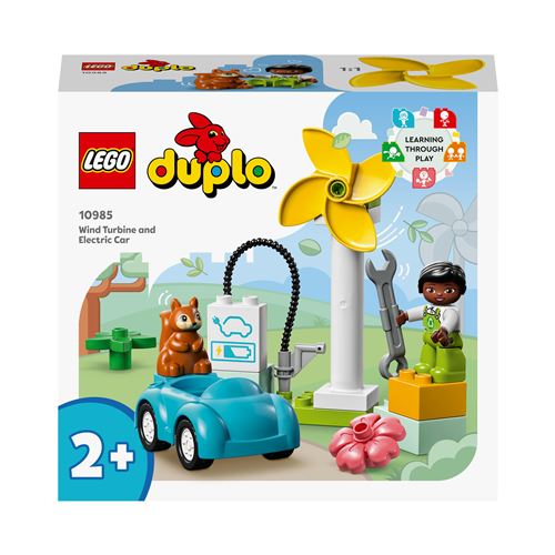 Lego Duplo Ville Lego® Duplo® 10985 L'Éolienne Et La Voiture Électrique