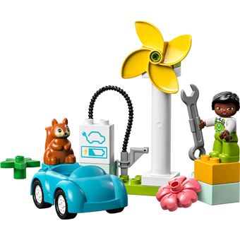 LEGO® Duplo Ville 10985 L'éolienne et la voiture électrique