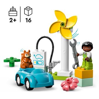 LEGO® Duplo Ville 10985 L'éolienne et la voiture électrique