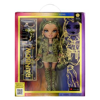 Rainbow High S23 Fashion Doll - Poupée 27 cm Olivia Woods (Vert