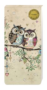 Bloc notes liste aimanté Bug Art Chouette