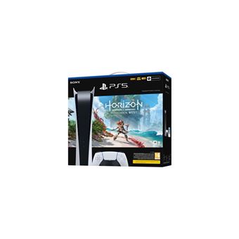 CONSOLE SONY PS5 SLIM EDITION DIGITAL BLANC ET NOIR 1000040657