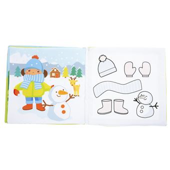 Livre des saisons à colorier Chicco