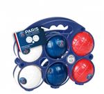 Set de 6 boules de pétanque en plastique PSG