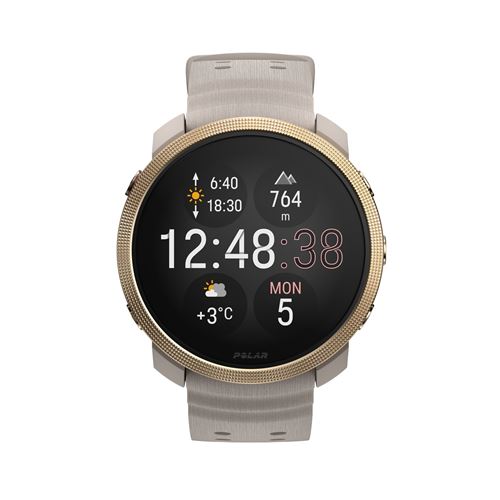 Montre connectée Polar Vantage M3 44 mm Bluetooth avec bracelet silicone - vue 3