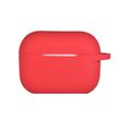 Etui en silicone robuste On Earz Mobile Gear pour AirPods Pro Rouge