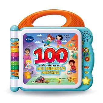 Jeu d'éveil Vtech Baby Mon imagier bilingue Mes endroits préférés