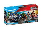 Playmobil City Action 70570 Policier avec voiturette et voleur à moto