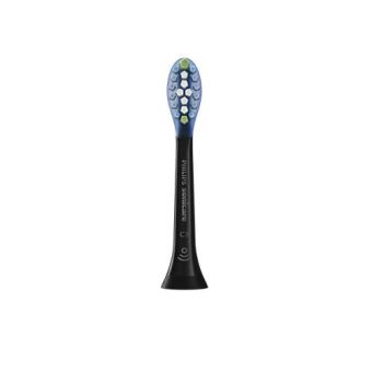 Philips Sonicare C3 Premium HX9044 Plaque Control - Austausch-Bürstenkopf - für Zahnbürste - Schwarz (Packung mit 4) - 1