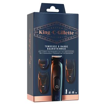 Tondeuse à barbe King C Gillette Noir