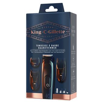 Tondeuse à barbe King C Gillette Noir