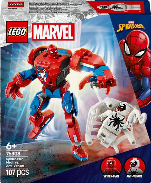 LEGO® Super Heroes 76308 Le robot de Spider-Man contre Anti-Venom