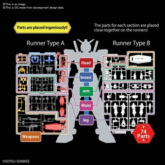 Figurine Gundam Entry Grade HG 1/144 RX-78-2